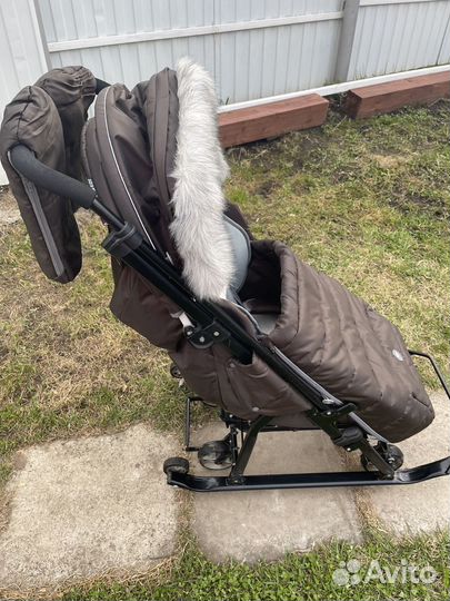 Санки коляска Ника 7-5SK