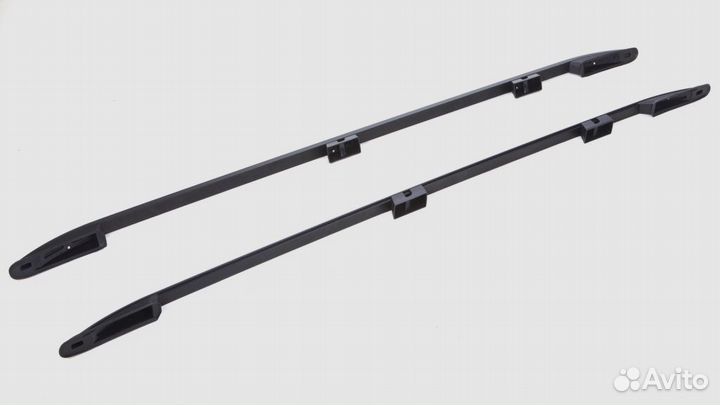 Рейлинги opel zafira life Средняя база черные