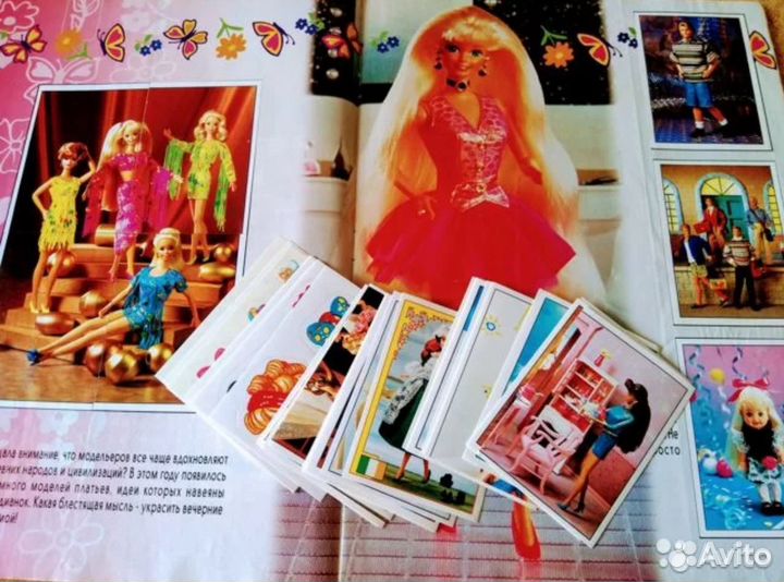 Наклейки Panini Барби/Барби мода/Барби звезда