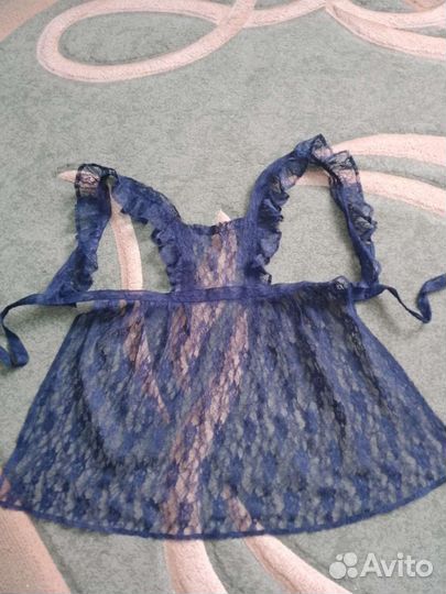 Школьный фартук синий 140