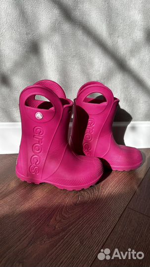 Резиновые сапоги crocs c10