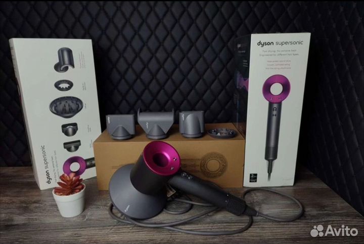 Фен Dyson supersonic HD08 Фуксия