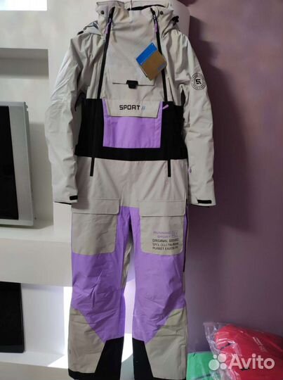 Комбинезон женский сноубордический горнолыжный