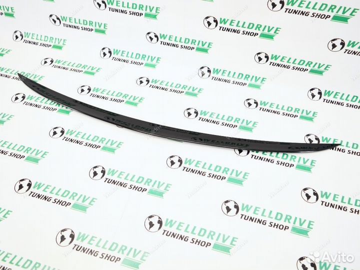 Спойлер BMW 3 E92 стиль M3 черный