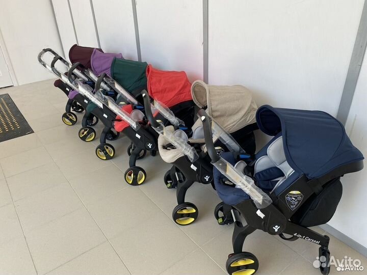 Коляска автокресло-автолюлька foofoo 4в1 (doona)