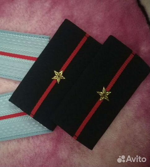 Фальш погоны нового образца мл. лейтенант