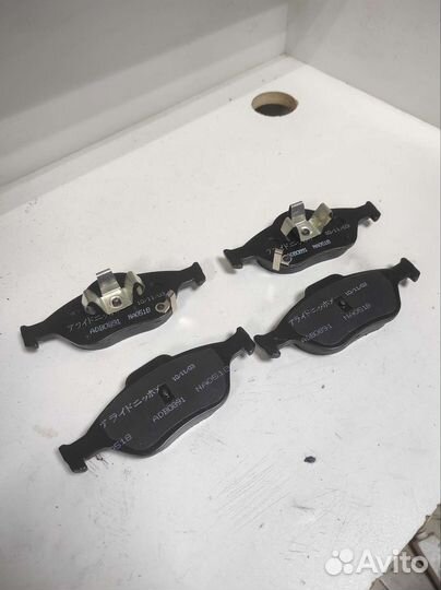 Колодки тормозные передние Ford fiesta mazda 2