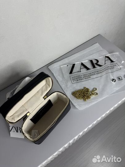 Сумка кожаная zara