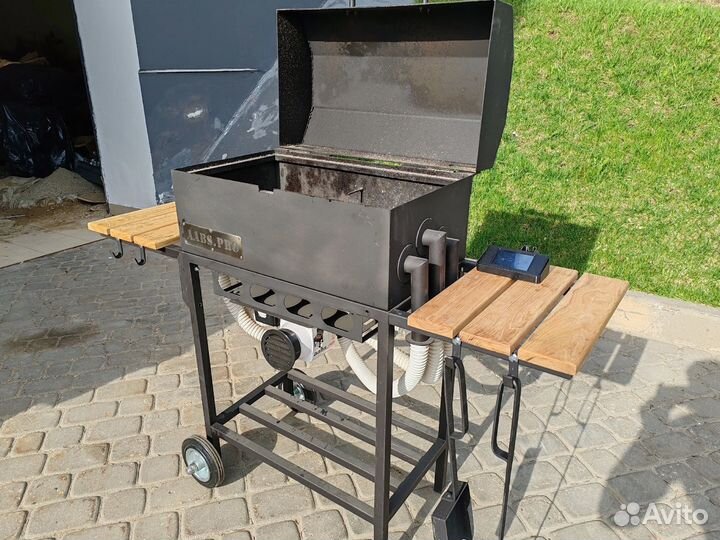 Мангал с электроподдувом и сенсерным управлением