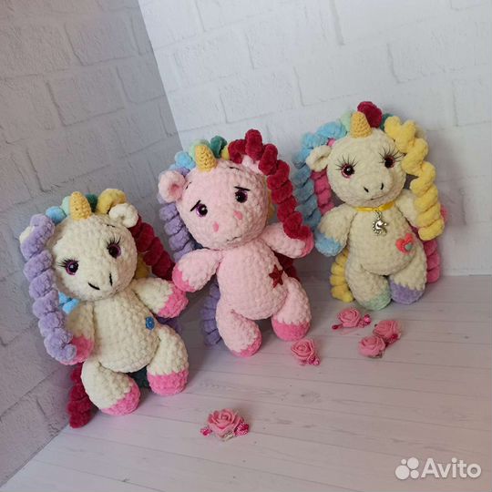 Единорожка крючком