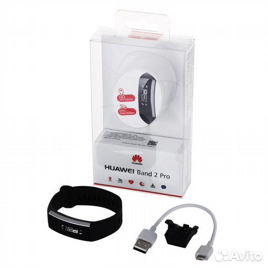 Фитнесс Браслет Huawei Band 2 Pro Black GPS