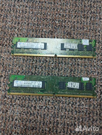 Оперативная память ddr2 2gb (2 x 1gb)