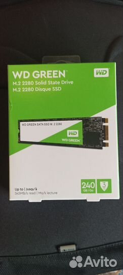 Жесткий диск ssd m2 240gb