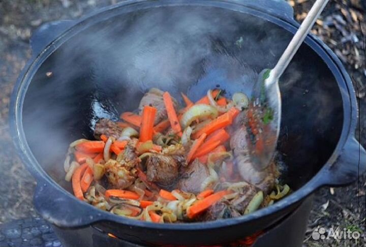 Казан чугунный 8л Наманган