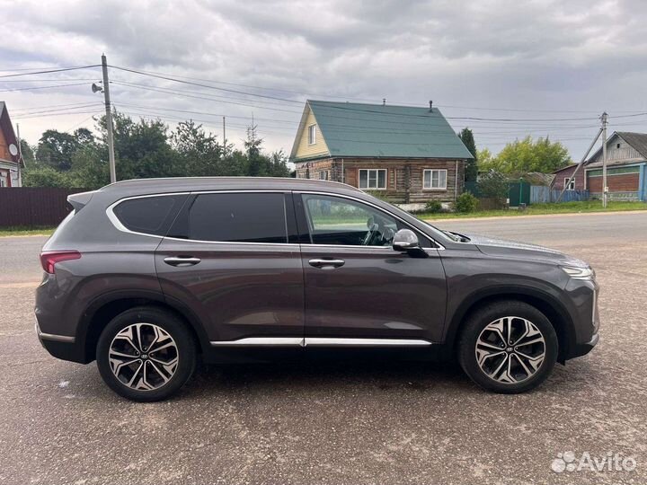 Hyundai Santa Fe 2.2 AT, 2018, 76 000 км