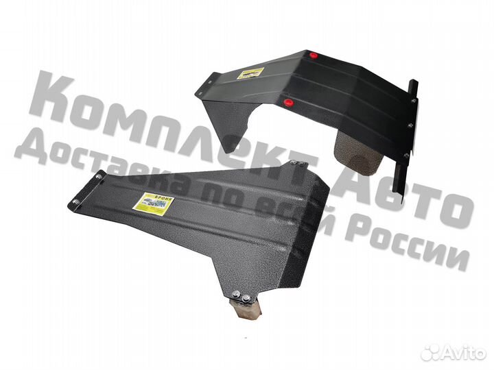 Защита картера двигателя, кпп и рк Нива 2121