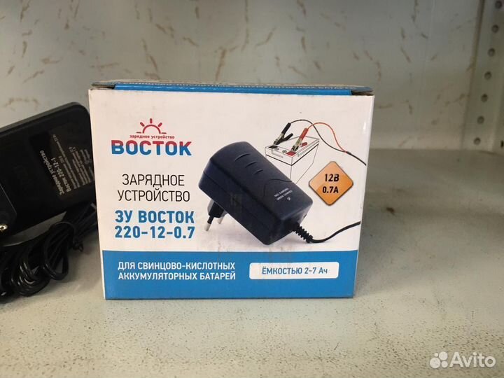 Зарядное устройство Восток для мото акб до 7 Ач