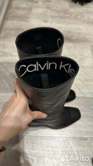 Сапоги женские calvin klein 37 размер