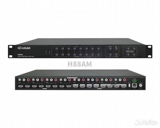 Матричный коммутатор Infobit iMatrix H88AM