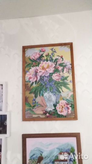 Картина вышитая крестиком