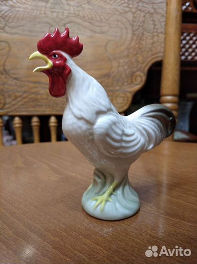 Фарфоровая статуэтка Петушок