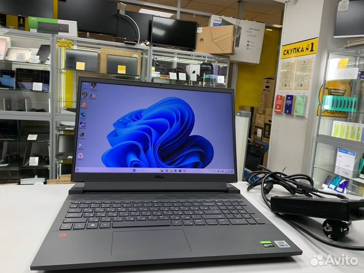 Ноутбук Dell G15 Core i5-10 6 ядер/ GTX 1650 4Gb