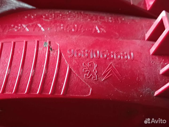 Фонарь Citroen c5x7, дефект