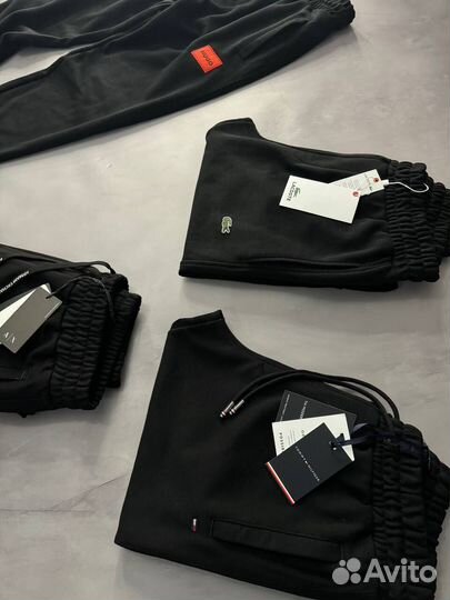 Спортивные штаны Tommy Hilfiger темные LUX