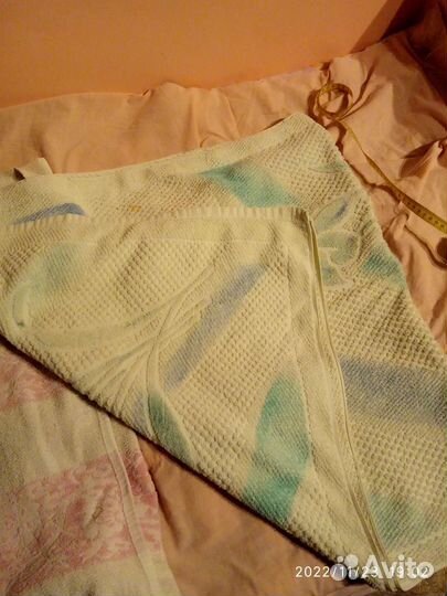 Полотенце б/у банное махровое СССР