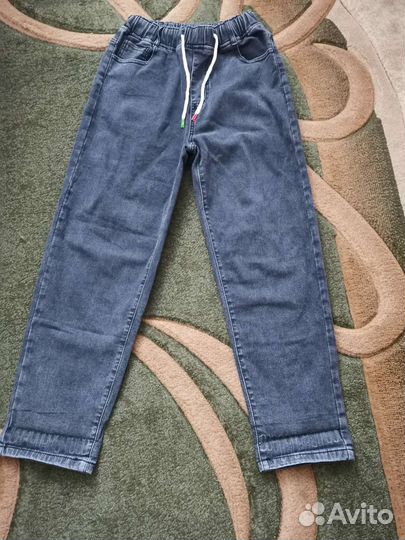 Новые, утепленые джинсы