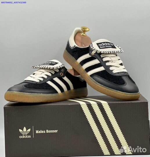 Кроссовки Adidas Samba & Wales Bonner (Арт.81269)