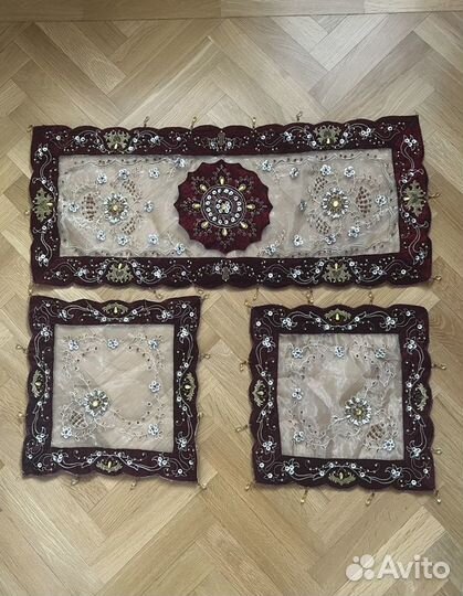 Комплект салфеток Турция органза