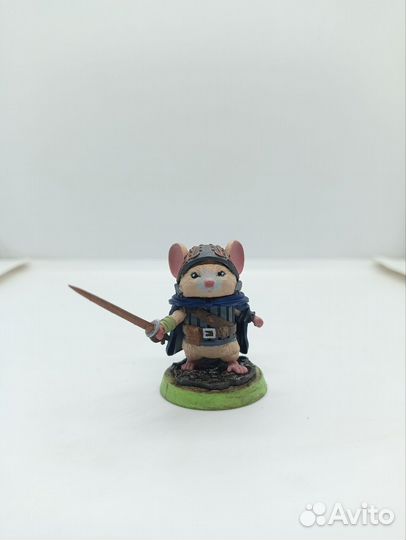 Фигурка для игры в DND (Мышь-рыцарь)