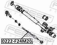 Тяга рулевая nissan cabstar F24M 2006- 0222-F24M20