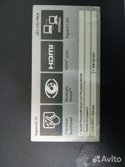 Ноутбук acer es1-732-p9ck (112612) 2а\13