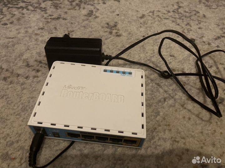 Wifi роутер mikrotik hap
