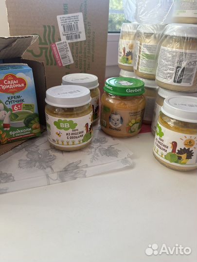 Детское питание пюре цена за 50шт