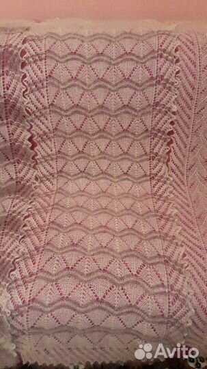 Пуховые шарфы ручной вязки