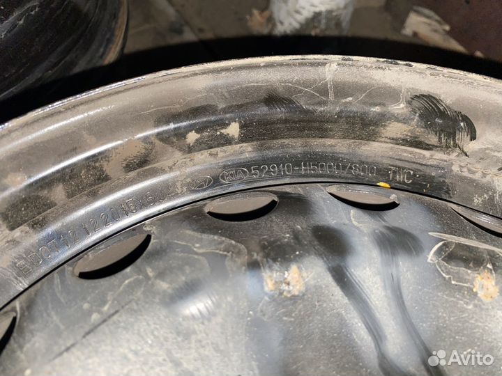 Стальные диски r15