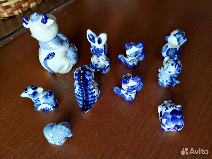 Статуэтки гжель