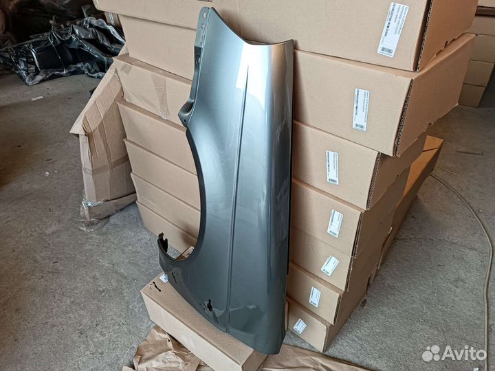 Крыло приора левое цвет средний серо-зеленый кварц