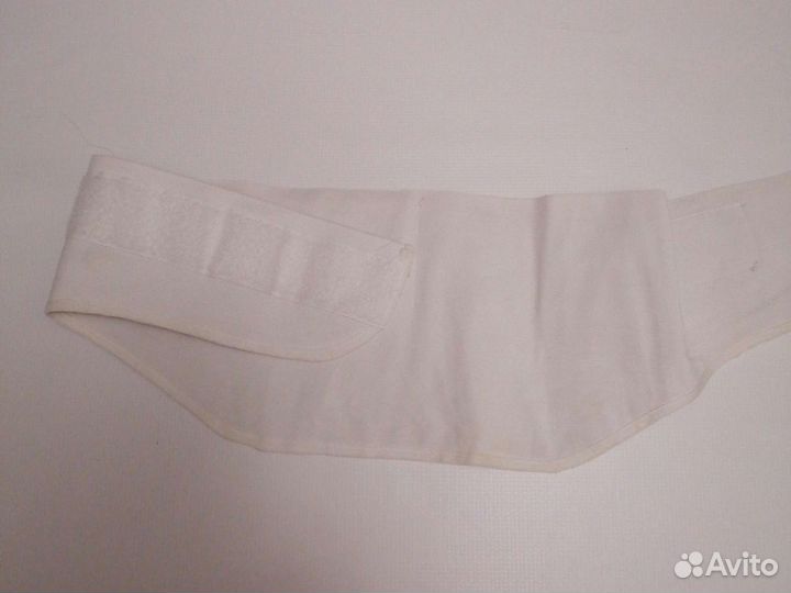 Бандаж пояс для беременных и после родов белый