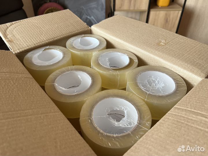 Скотч прозрачный и цветной