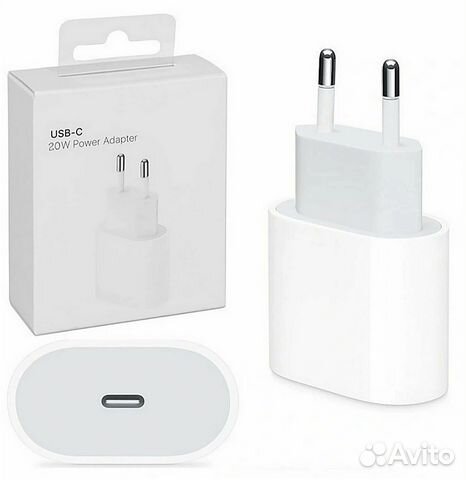 Оригинальный зарядный блок Apple для iPhone 20W