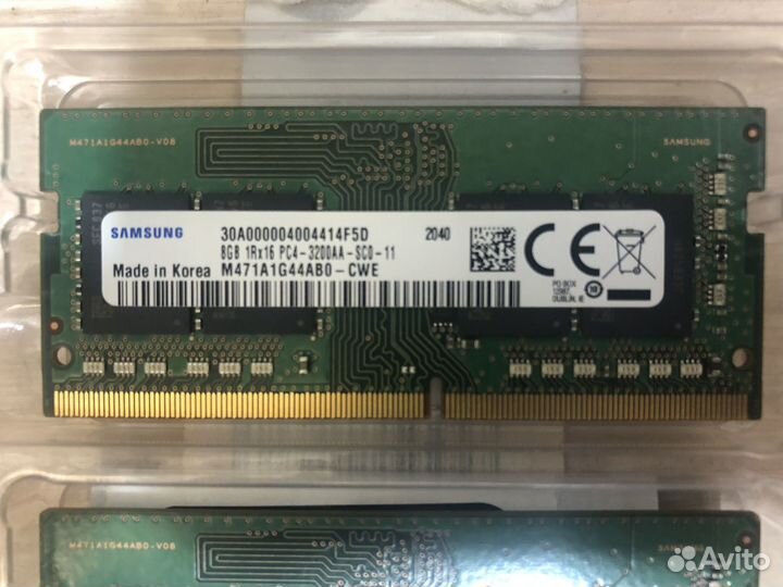 Оперативная память для ноутбука DDR4 3200MHz 16Gb