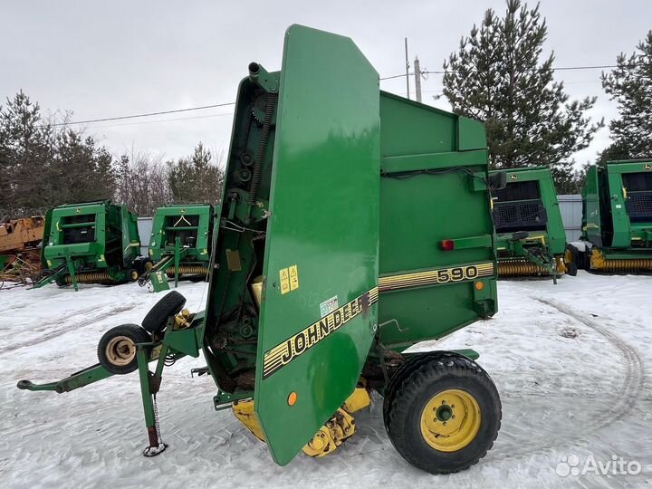 Пресс-подборщик John Deere 590, 2001