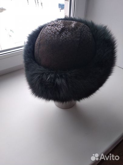 Шапка песцовая женская