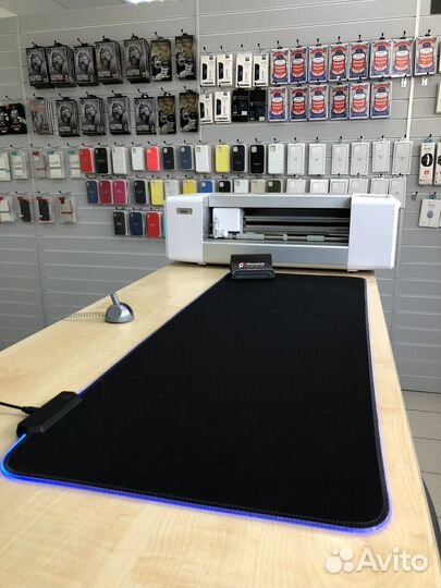 Компьютерный коврик для мыши с RGB подсветкой