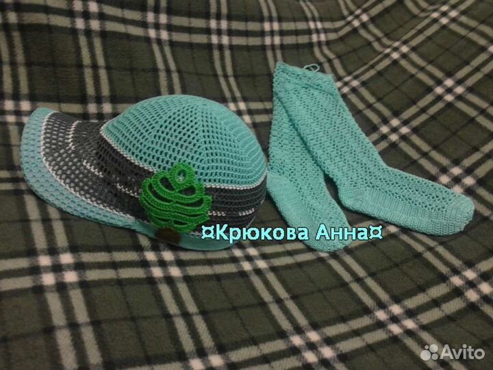 Вязаная кепка для мальчика