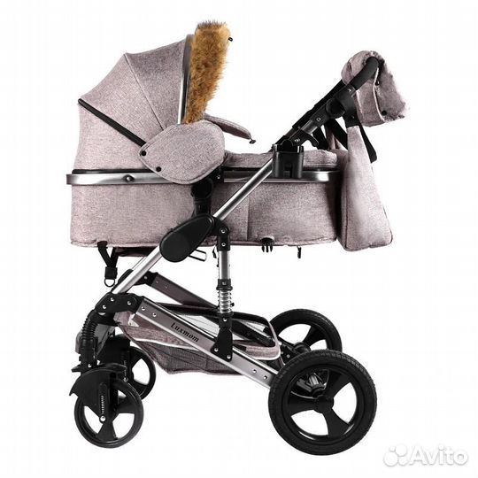 Коляска 2 в 1 luxmom 555